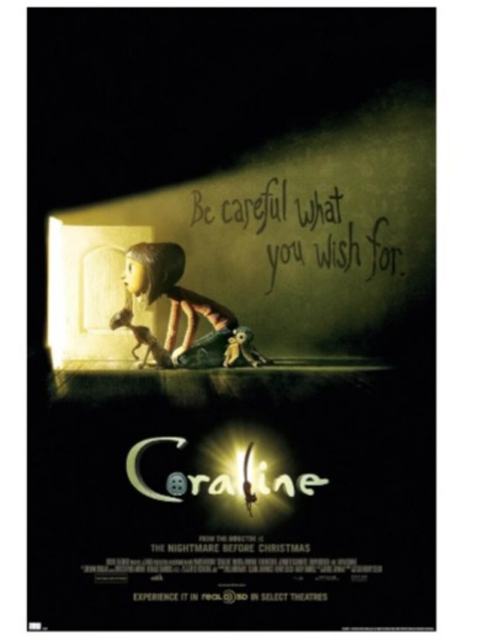 ❤️New Coraline Movie Poster New